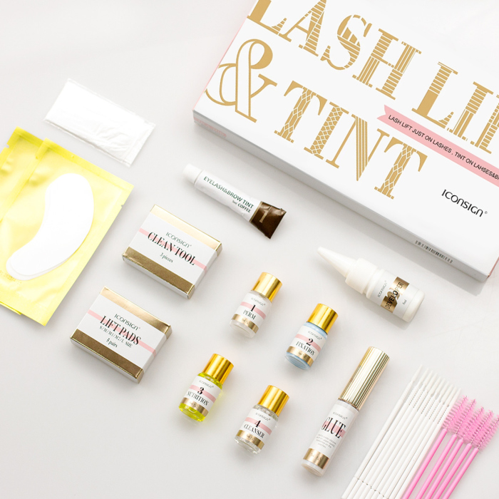 ICONSIGN, Lash Lift EyeLash Eyebrow With Dye Kit  ايكونساين، بكج رفع الرموش و الحواجب مع صبغة 